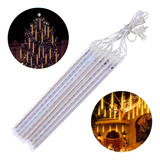 Guirnalda Luces Led Lluvia Meteoros 3mt 50cm Navidad Premium