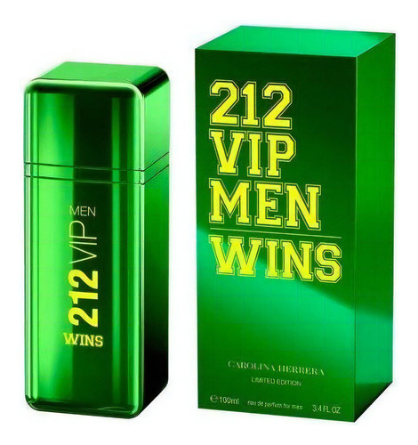 Perfume Hombre Carolina Herrera 212 Vip Men Wins Edp 100 Ml