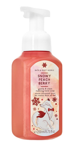 Sabonete Líquido Espuma P/ Mãos Snowy Peach Berry B. B. W.