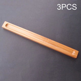 3 Peças De Material De Bambu Stick Perf Incense Plate Holder