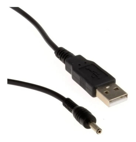 Cable Usb A Ficha Pin 3.5x1.3mm Alimentación 5v Pack X 10u