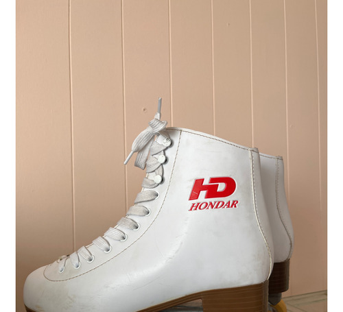 Patin Artístico Blanco Pro, (base Metálica)