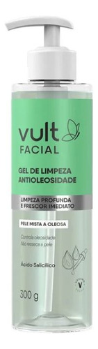 Vult Gel De Limpeza Antioleosidade Facial 300g