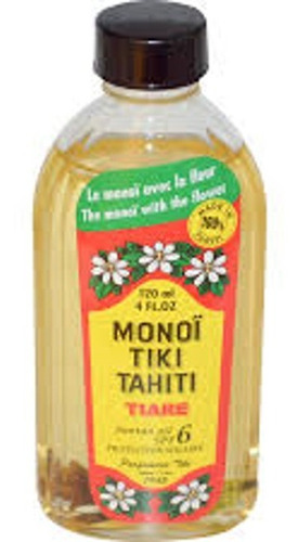 Bronceador Monoi Tahiti Tiki - Aroma Gardenia (tiare) 6 Spf