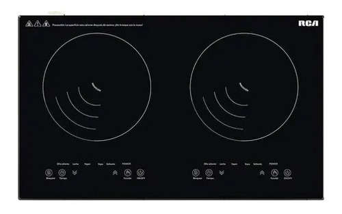 Parrilla Eléctrica Rca Rc-12a4 De Inducción Panel Táctil Led