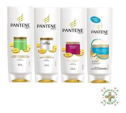 Accondicionador Pantene 400 Ml X 4unidades - A Elección!