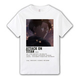 Remera Levi Ackerman Estampado - Otaku Anime Manga Aesthetic