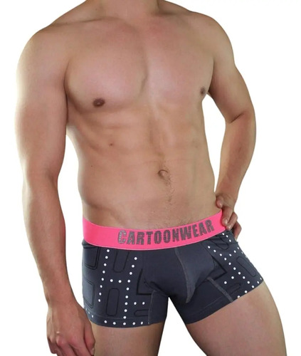 Boxer Friki Geek Sexy P Hombre Ropa Interior Cartoon Pacman | Meses sin interés