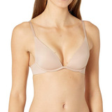 Calvin Klein Brasier Sin Costuras Liquid Touch Escote 