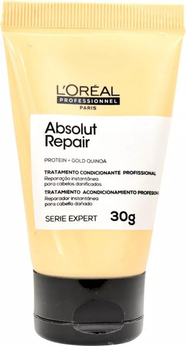 Loreal Absolut Repair Gold Quinoa - Máscara Miniatura 30ml