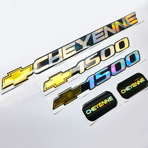 Emblemas Chevrolet Cheyenne 1500 Tornasol  Foto 3