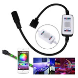 Controlador Tira Led Rgb Audioritmico Bluetooth App Celular