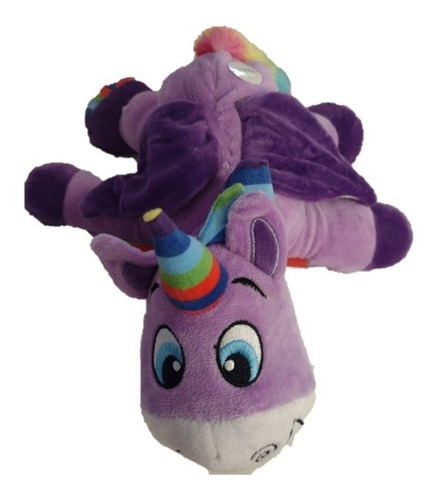 Peluche Juguete Mascota Perro Para Morder C/sonido Unicornio