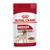 Royal Canin Dog Pouch Medium Adult 10 X 140 Gr Mascota Food