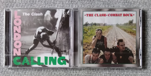 Lote 2 Cd The Clash - Combat Rock / London Calling  Nuevos  