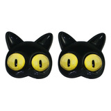 Pendientes De Halloween Para Mujeres Pendientes De Gatos Neg