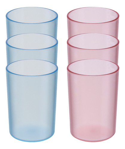Vasos De Cepillado Transparentes Para Parejas, 2 Unidades
