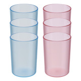 Vasos De Cepillado Transparentes Para Parejas, 2 Unidades