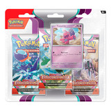 Pokemon - 3 Pack Blister Evoluciones En Paldea - Tinkatink