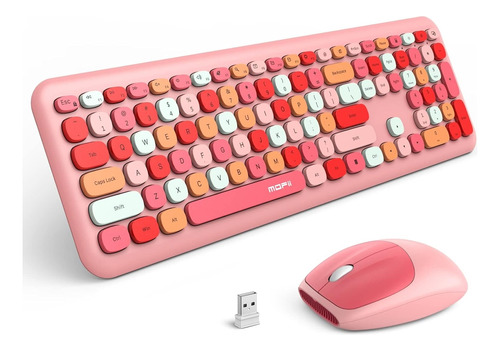 Teclado Gamer Y Mouse Gamer Combo Multicolor