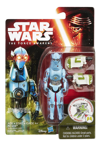 Figura De Resistencia Star Wars Droid Pz-4co De Hasbro B3445