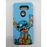 Funda Reforzada Stitch Dibujos Compatible Con LG K40s