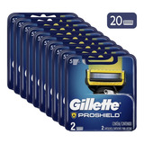 Carga Refil Gillette Fusion Proshield 5 - 20 Cartuchos