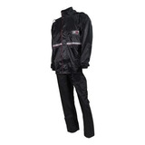 Impermeable R7 Racing Negro Rider One