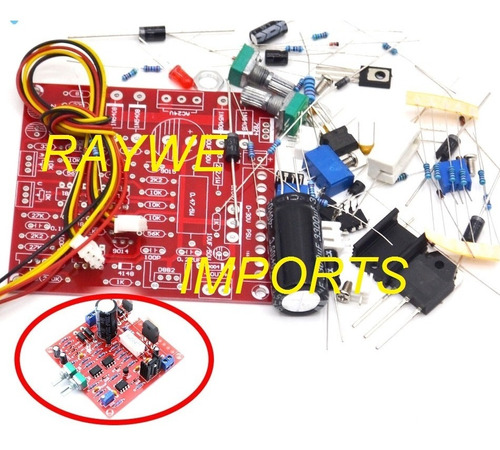 Kit Para Montar Fonte De Bancada 0-30v 2ma-3a Ajustável