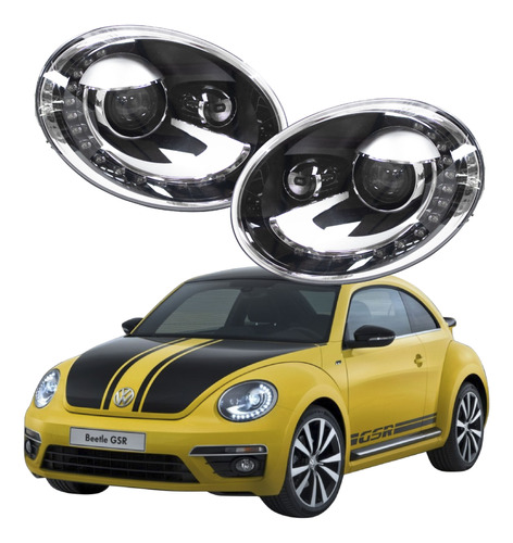 Faros Beetle Vw Led 2012 2013 2014 2015 2016 2017 2018 2019 