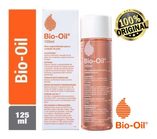 Óleo Corporal Bio Oil Reparador Cicatrizes Estrias 125ml