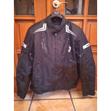 Chaqueta Hwk Motociclista Con Protecciones Tela Cordura 