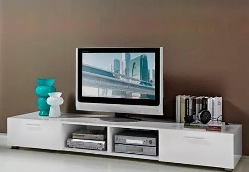 Mesa Lcd Led Smart Tv Rack Modular Hasta Tv 65 