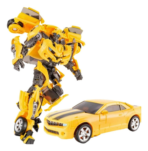 Transformers Boneco Grande 45 Cm Robô Bumblebee Amarelo