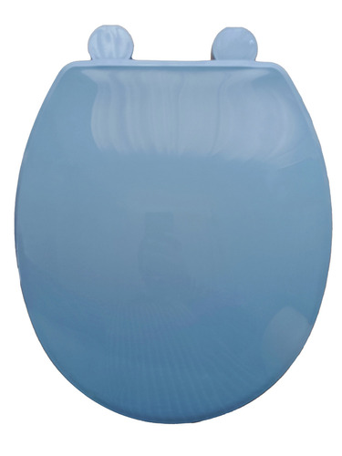 Asiento Para Inodoro Plásticos Beta Redondo Rex Elite De Plástico Con Forma Redondo Azul Holanda