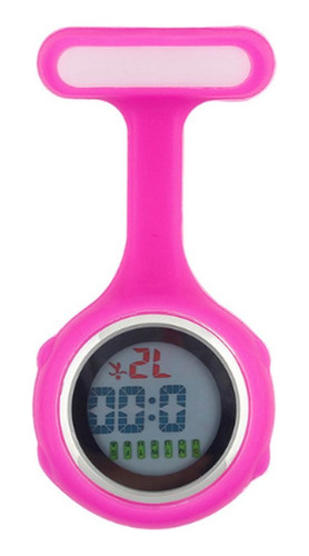 Reloj Bolsillo Enfermera Nurse Alarma Digital Moda Dama N005