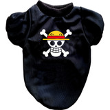 Playera One Piece Para Mascotas:brilla En La Oscuridad