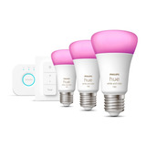 Kit 3 Philips Hue White&color Ambience 1100 Dimmer + Bridge