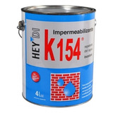 Heydi K154 Hidrorepelente Incoloro Para Ladrillos X 4 Lts.