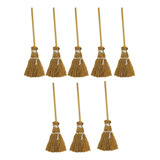 Escoba Decorativa Mini Broom House, 8 Unidades