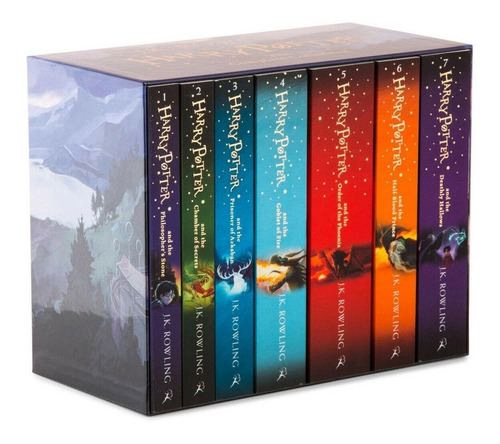 Harry Potter - Complete Paperback Set  X7  - 2014-rowling, J