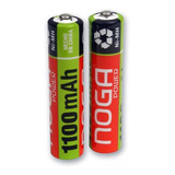 Pilas Recargables Noga Aaa Ni-metal 1100mah 2 Unidades