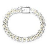 Pulsera De Plata 2020 Para Hombre Y Mujer, Brazalete De 10mm