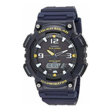 Reloj Deportivo Casio Aqs810w2avcf Deportivo Con Energia Sol