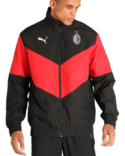 Chamarra Casual Original Puma Del A.c. Milan De Italia