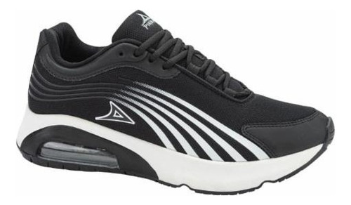 Tenis Caballero Casual Pirma 5047 Color Negro/ Blanco