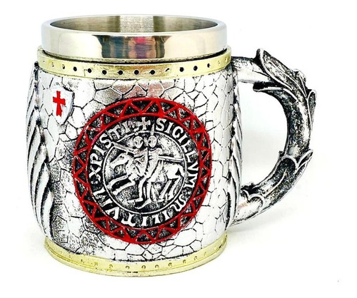 Tazón Taza Vikingo 3d Café Té Cerámica Got Shopero Espadas