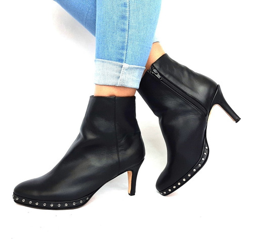 Sam123 Botas De Vestir Talles Grandes Cuero Mujer Milan