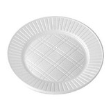 Plato Postre P17 Blanco X 50u