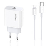 Cargador Rapido De 20w Para iPhone iPad / Qihang Z61